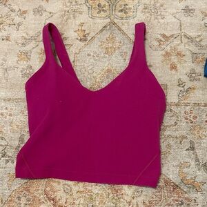 lululemon athletica Magenta Tank Top